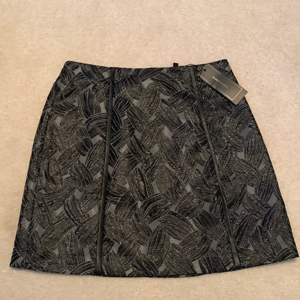 Beautiful Black/Silver Mini Skirt